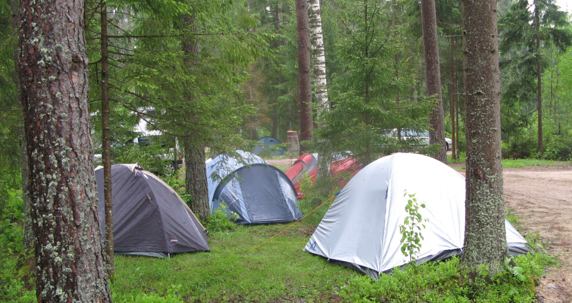 taevaskoja salamaa camping telkla